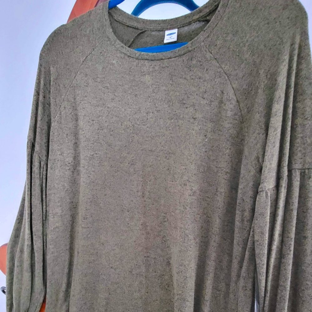 Olive Green Top